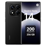 XIAOMI Redmi Note 14 Pro - Smartphone de 8+256GB, Pantalla de 6.67" AMOLED FHD+ 120Hz, MediaTek Helio G100-Ultra, cámara de 200MP, TurboCharge 45W, 5500 mAh, Cargador no Incluido, Negro (Versión ES)