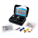 I-Tech Mio-Care Fitness, Electroestimulador 2 Canales Independientes, 8 Electrodos, Display Retroiluminado, Max 100 mAh por Canal, 55 Programas: 20 Médico, 15 Belleza, 20 Fitness, 500 Aplicaciones
