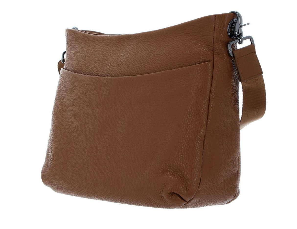 Mandarina Duck Mellow Leather P10FZT34, Bolsa de hombro, Mujer, Marrón (Indian Tan), 34x31x8 (L x H x W)