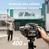 DJI Mic Mini Micrófono Inalámbrico (2 TX + 1 RX + Estuche de Carga), superligero, 48 h de Uso, cancelación de Ruido, micrófono inalámbrico Profesional para cámaras/iPhone/Android, Vlogs, Streaming