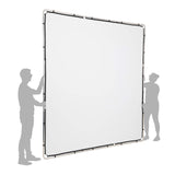 Manfrotto Pro Scrim - Kit Todo en uno, 2,9 x 2,9 m, Extra Grande