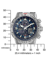 Citizen Reloj Analógico-Digital para Hombres de Cuarzo con Correa en Titanio JY8100-80L