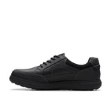 Clarks Mapstone LoGTX, Hombre, Black Leather, 42.5 EU