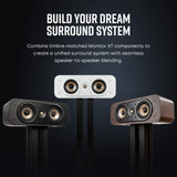 POLK AUDIO Signature Elite ES30 - Altavoz Central para Sistema de Sonido de Cine en casa con Audio de Alta resolución, Color Negro