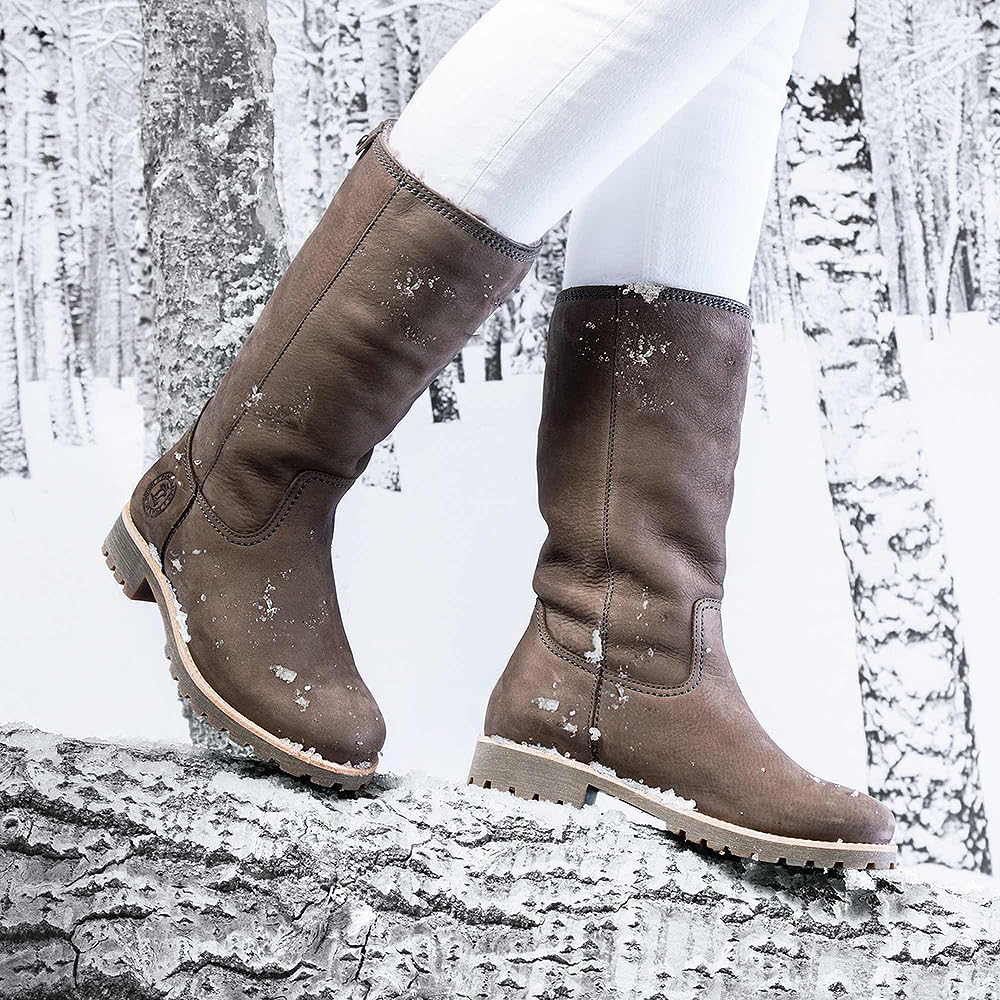 Panama Jack Bambina Igloo, Botas altas Mujer, Gris Nobuck Gris Grey, 39 EU
