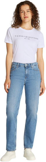 Tommy Hilfiger Vaqueros MujerClassic Straight UMA Talle Medio, Azul (UMA), 28W/32L