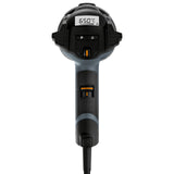 Steinel Pistola de Aire Caliente Hg 2520 E en Maletín, Pistola de Aire Caliente Profesional, Cable de 3 m, Pantalla LCD, 700°C, 500 l/min, 2300 W