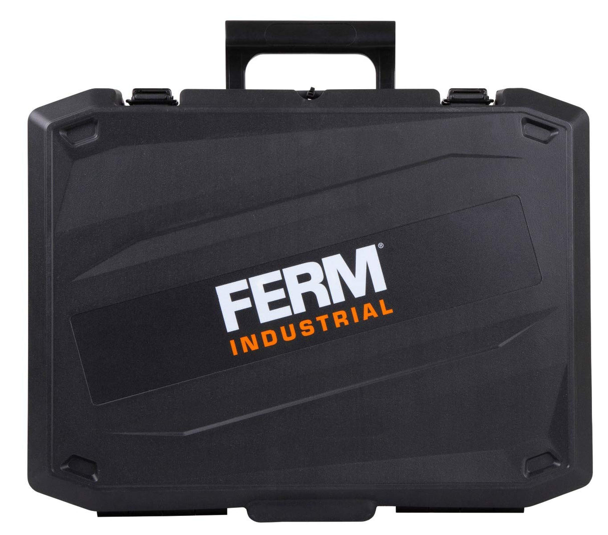 FERM Taladro inalámbrico industrial, FI20 V, 50 Nm, motor de 4 pines, incluye 2 baterías de 2,0 Ah y maletín de almacenamiento