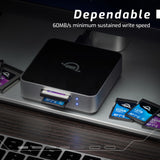 OWC Atlas Pro SDXC UHS-II V60 Tarjeta de Memoria, rentable y de máxima Calidad para los usos más habituales de Captura de Fotos y vídeos de hasta 4K - 512GB