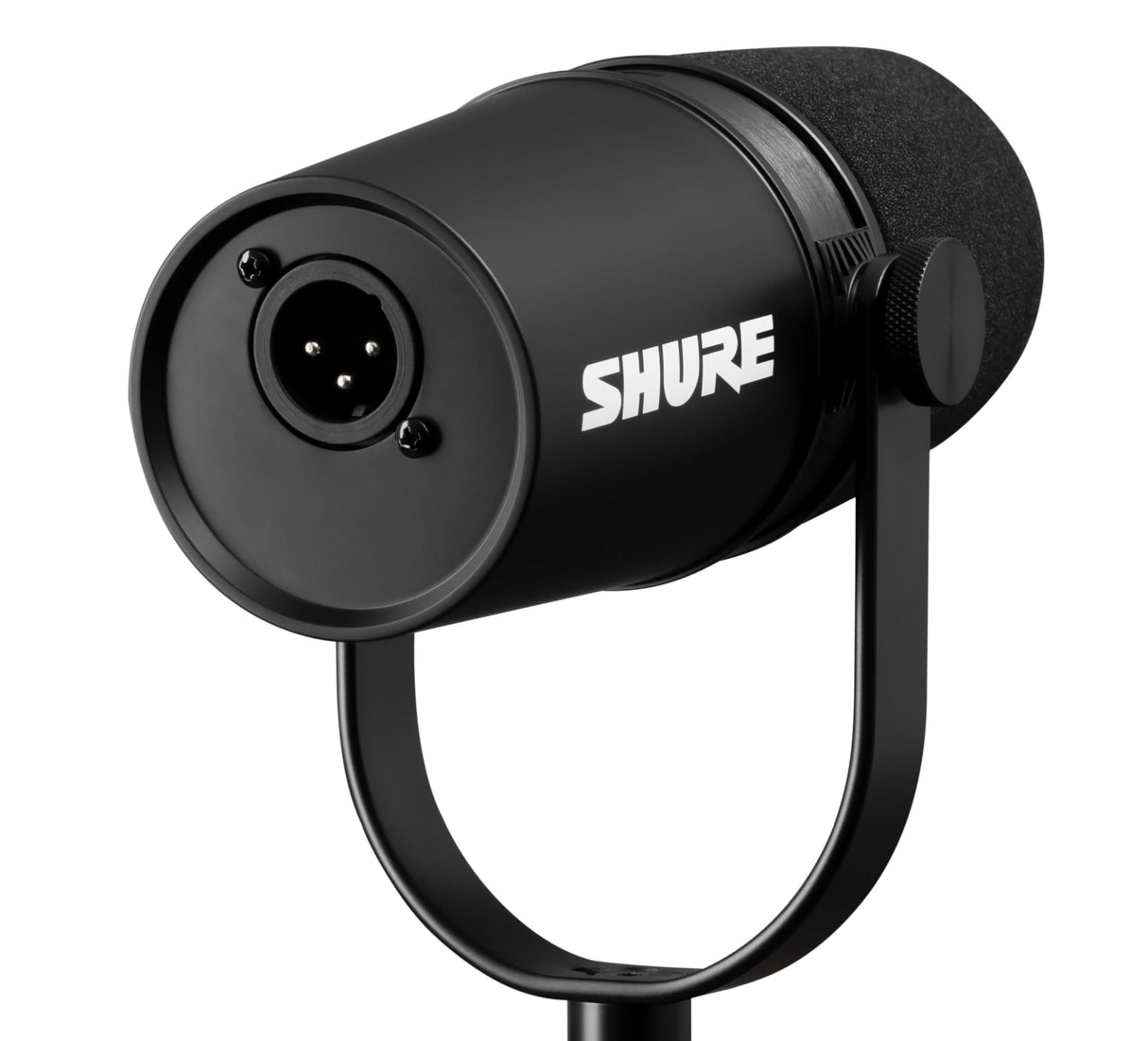 Shure MV7X XLR Podcast Microphone - Pro Dynamic Mic para podcasting y grabación Vocal, Todas Las construcciones de Metal y micrófono Compatible - Negro