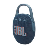 JBL Clip 5, Altavoz inalámbrico portátil con Bluetooth, resistente al agua y al polvo IP67, hasta 12h de reproducción y más con Playtime Boost activado, azul