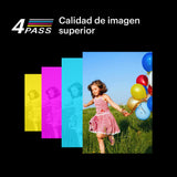 KODAK Mini Shot 3 ERA 4PASS - Cámara instantánea 2 en 1 e Impresora de Fotos (7,6 x 7,6 cm, 8 Hojas), Color Amarillo