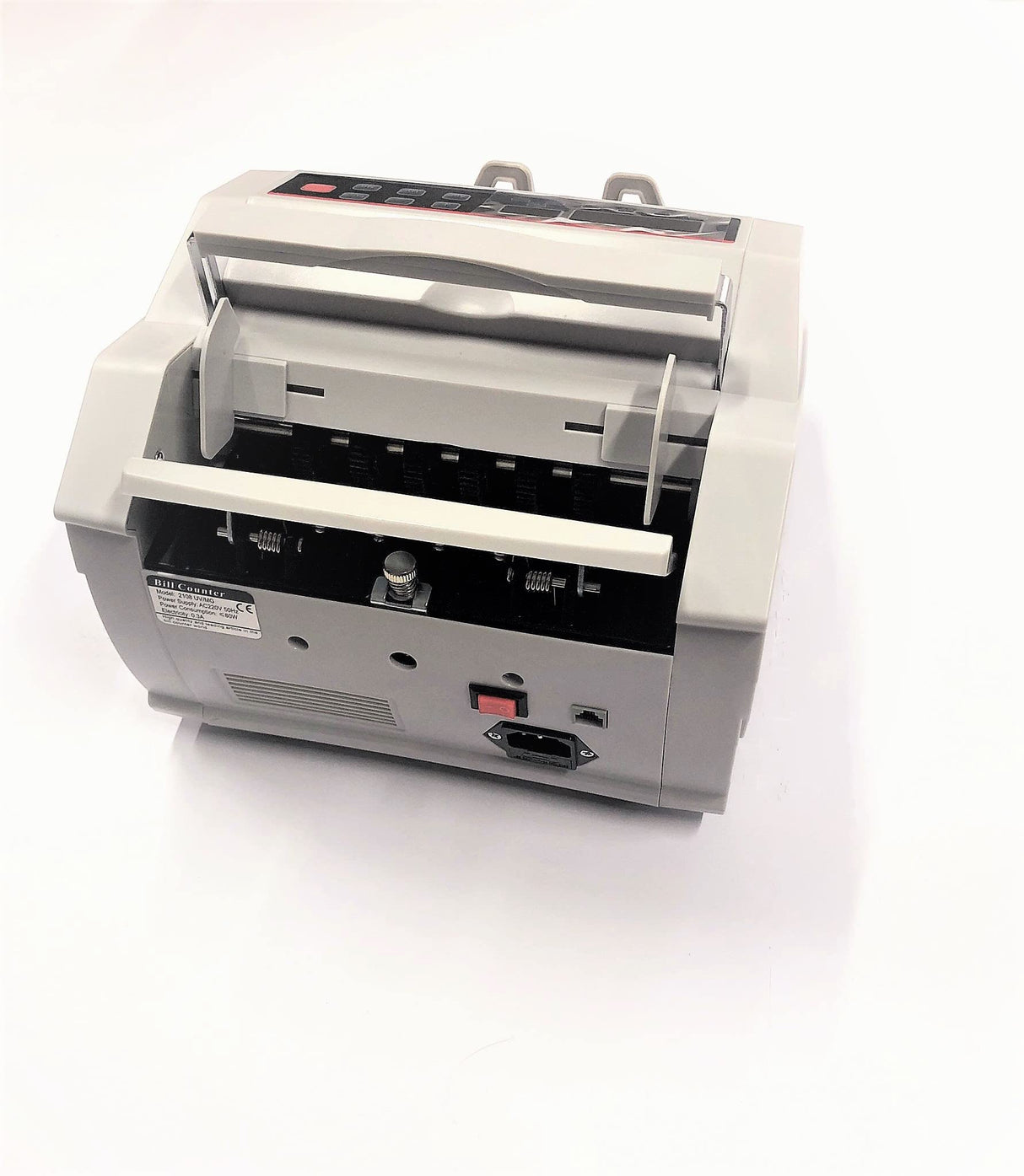 TEMPO DI SALDI Contador de billetes profesional con detector de billetes falsos y 2 pantallas LED