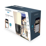 AVIDSEN HomeCam Spotlight - Cámara de vigilancia Inteligente para Exteriores, con lámpara LED integrada, aplicación para Smartphone, sin suscripción, WiFi, detección de Movimiento, visión Nocturna,