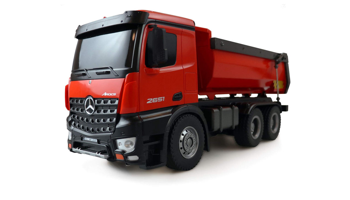Amewi 22407 Mercedes Benz Arocs eléctrico Camión RC Listo para funcionar (RTR) con batería y Cargador