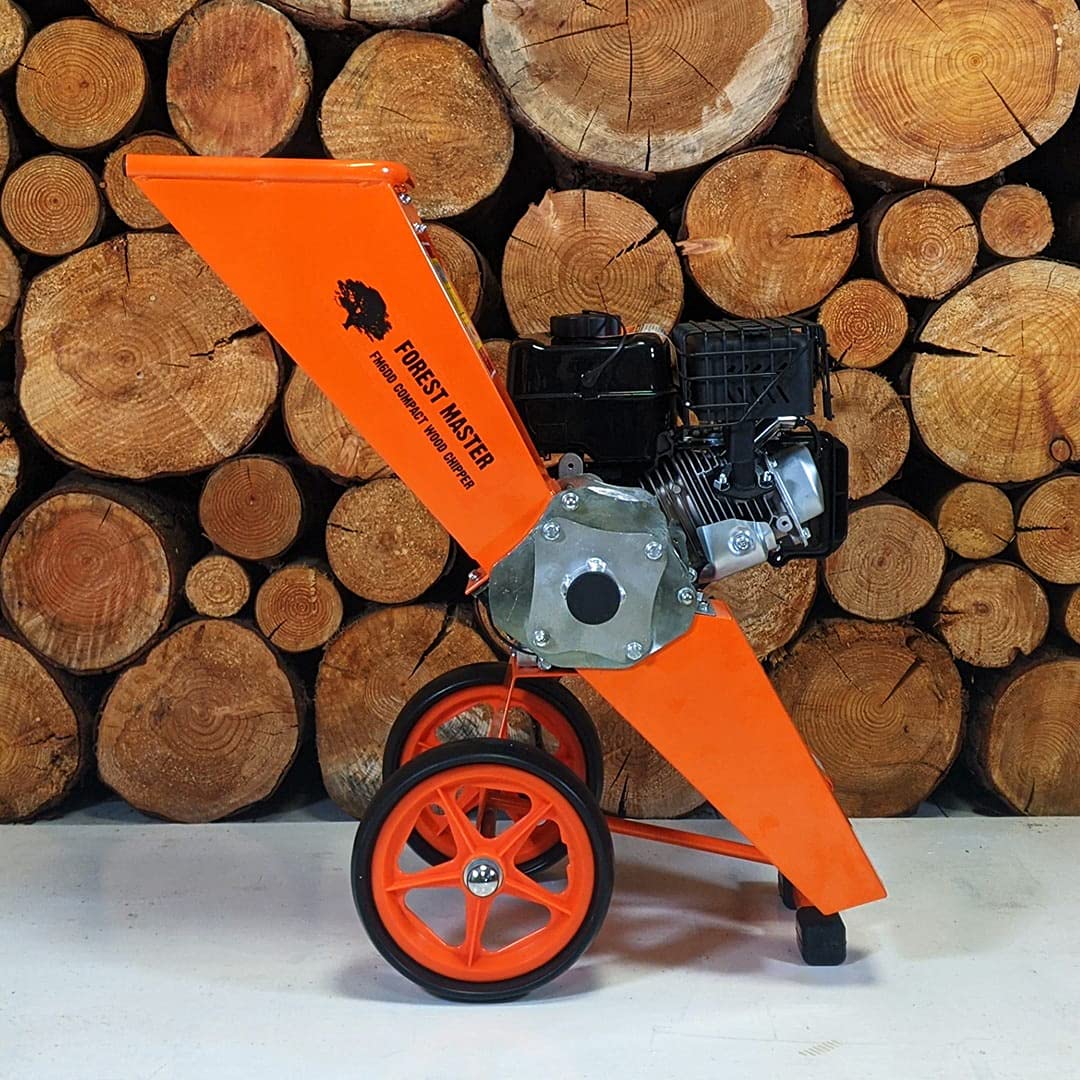 Trituradora de Gasolina compacta de 6HP para jardín, astilladora FM6DD-MUL