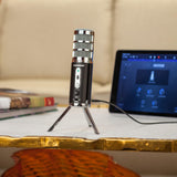 SAMSON Satellite - USB/iOS Broadcast Microphone for capturing high-definition audio on your computer, iPhone or iPad - Black, SASAT