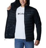 Columbia Hombre Sudadera con Capucha Y Cremallera, Black, S