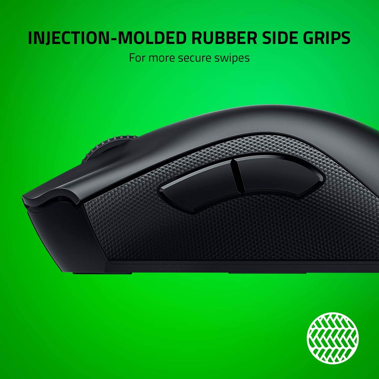Razer DeathAdder V2 Pro - Ratón Gaming inalámbrico ergonómico (interruptores ópticos, enfoque óptico + sensor de 20K, memoria integrada, programable) Negro