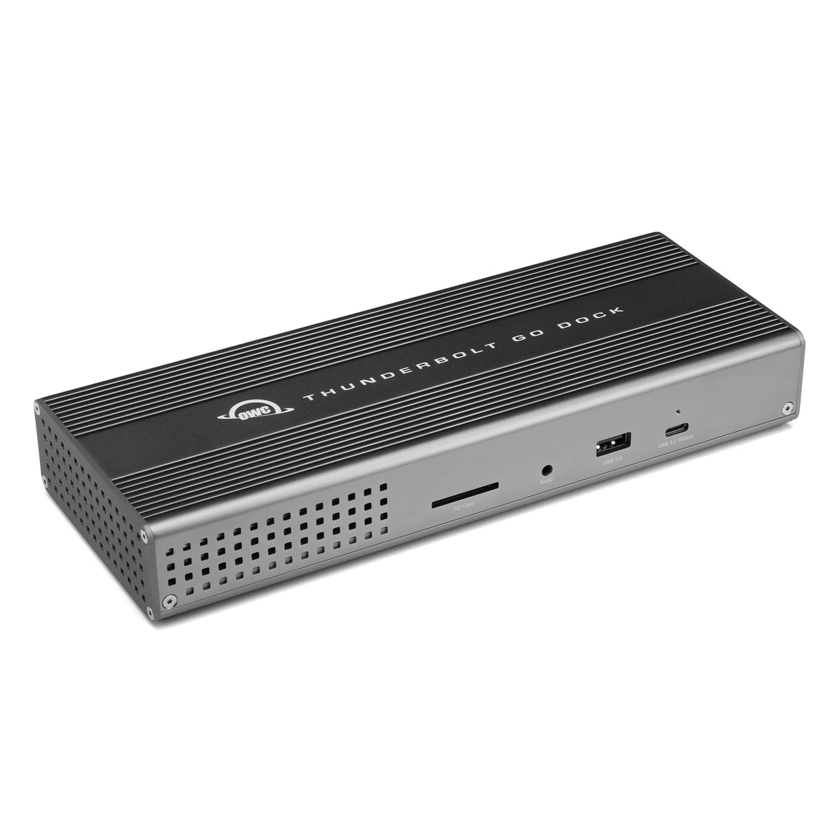 OWC Thunderbolt Go Dock, 11 Puertos, Thunderbolt 4, Fuente de alimentación integrada, Carga de 90 W, Compatible con Mac Thunderbolt y USB-C, PC, Chromebooks y Dispositivos Android, OWCTB4DKG11P
