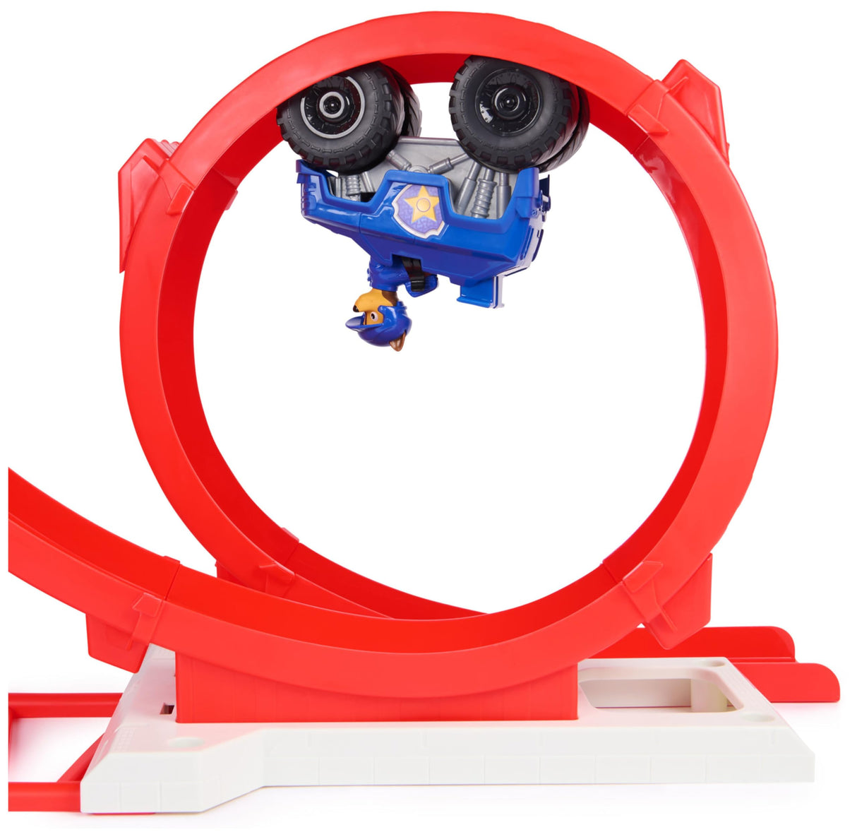 Patrulla Canina - Escenario Lanzador DE VEHÍCULOS Super Loop Tower HQ con Luces Y Sonidos + Coche Y Figura Chase- Patrulla Canina Juguetes - Regalo Niño 3 años + - 6069672 - Juguetes Niños 3 años +
