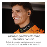Bowers & Wilkins Pi8 McLaren Edition, Auriculares In-Ear Inalámbricos Premium con Cancelación de Ruido, Bluetooth 5.4, Carga Rápida, Conectividad Multipunto y Micrófonos Integrados