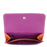 mywalit billetereo Monedero de Piel para Mujer Double Flap Purse/Wallet - 250-75 - Sangria Multi