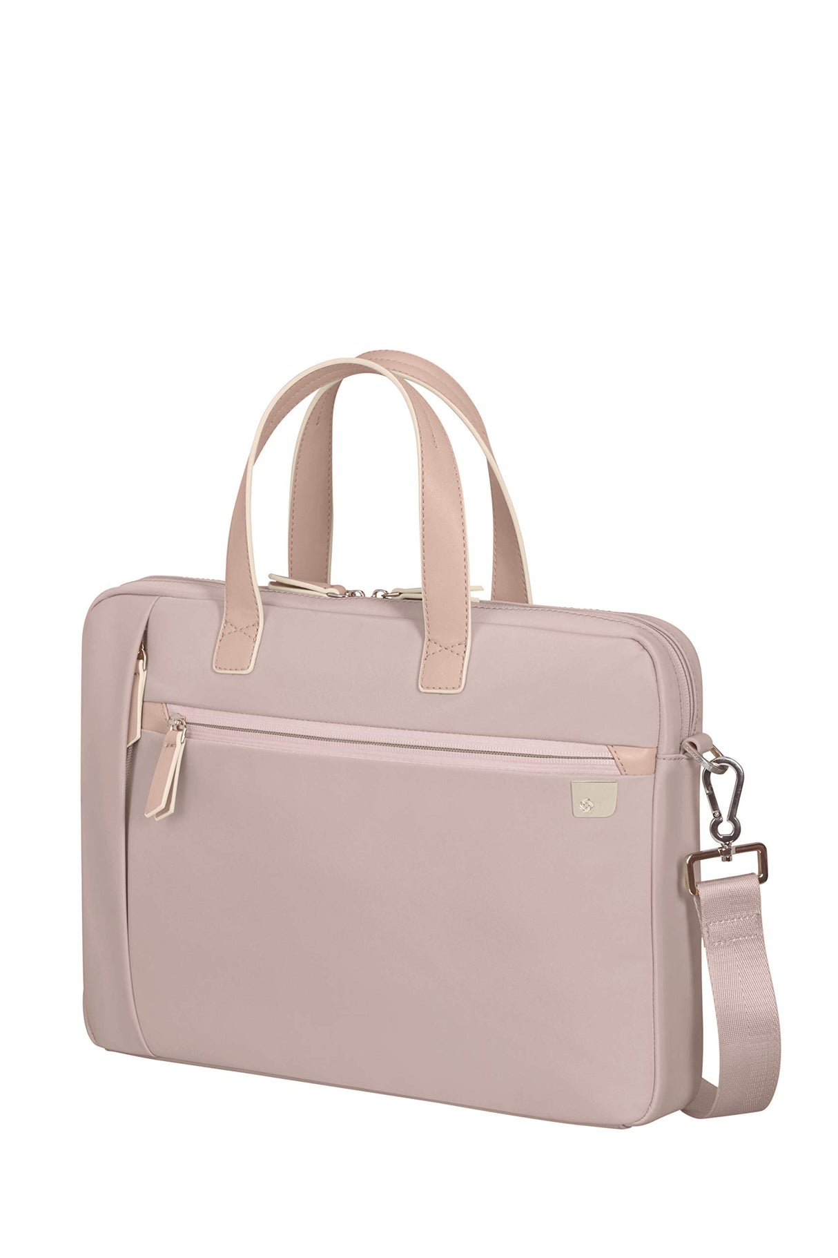 Samsonite Eco Wave - Bolsa de laptop de 15.6 pulgadas con 1 Compachamiento, 39 cm, 10 L, gris (piedra gris)
