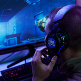 JBL Quantum ONE Auriculares para gamers con tecnología QuantumSPHERE 360 y sensor de movimiento de cabeza, diseño llamativo, compatible con PC, Playstation y Xbox, negro