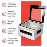 Sous Vide Tools IV3.0 Chamber Vacuum Sealer, black and silver