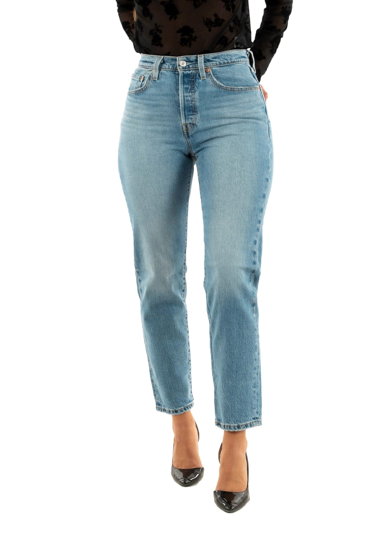 Levi's 501 Crop Vaqueros, Where To Now Ndx, 25W / 26L Mujer