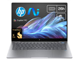HP OmniBook X AI 14-fe0001ns - Ordenador portátil IA de 14" 2.2k multitáctil QC Snapdragon X1E-78-100, 32 GB RAM, 1TB SSD, Snapdragon X Elite, Windows 11 Gris - Teclado QWERTY Español, 1000GB, 32GB