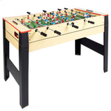 ColorBaby CB Games - Mesa multijuegos 14 en 1, Futbolín, Ping-Pong, Hockey, Billar, Juegos de Mesa, 121x62x79 cm, Futbolines para niños, Futbolín Infantil, Regalo para Toda la Familia (85421)