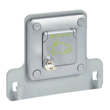 Toma de empotrarrecarga vehiculo electrico Legrand 077857 2P+TT Green UP 3.2 kVA