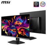 MSI, MPG 322URXDE QD-OLED, 32 Pulgadas, 4K UHD, 3840 x 2160, Monitor OLED, 240 Hz, 0,03 ms, DisplayHDR True Black 400, Compatible con G-Sync, HDMI 2.1, DP 2.1a, USB C (98 W PD), Altura Ajustable