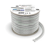 Oehlbach Silverline SP-40 - Cable de altavoz estéreo HI-FI - Cable de caja con SPOFC (cobre plateado) 2 x 4 mm² - Mini cable de altavoz de bobina - 10 m