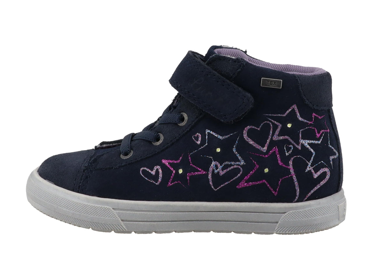 Lurchi Blanca-Tex, Zapatillas, Azul Marino, 30 EU