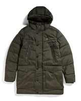 G-STAR Whistler Hooded Parka Chaquetas, Gris (Asfalt D24728-D199-995), M para Hombre