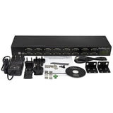 StarTech.com Adaptador USB a Concentrador de 16 Puertos Serie - Adaptador de Rack con Conexión en Cadena - USB a RS232