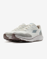 Skechers Go Run Consistent 2.0 Piedmont, Zapatillas Mujer, Off White Textile/Teal Trim, 39 EU