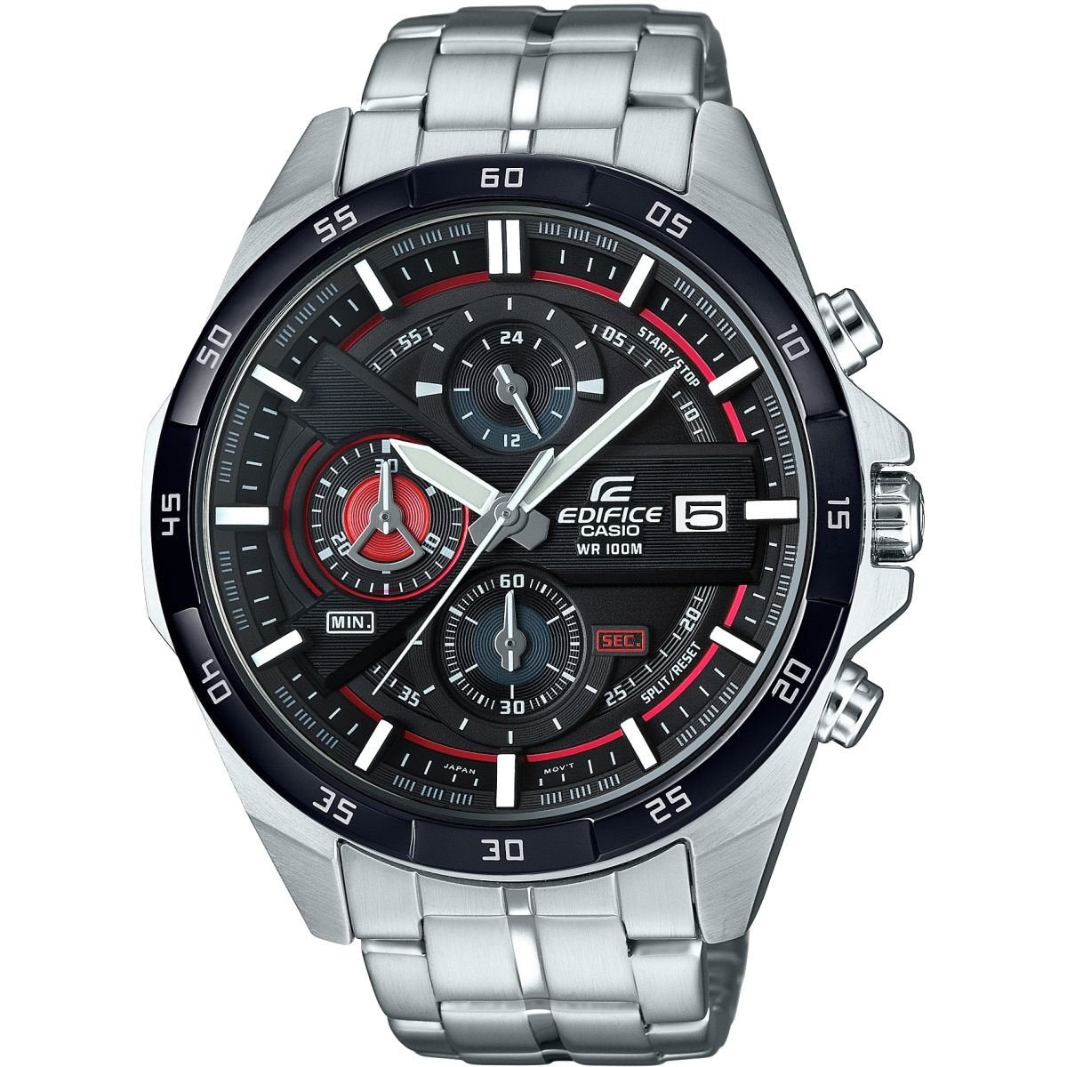 Casio Reloj Cronógrafo para Hombre de Cuarzo con Correa en Acero Inoxidable EFR-556DB-1AVUEF