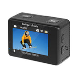 Kruger&Matz Cámara Deportiva 4K 60 FPS Visión P400 4GB RAM Pantalla 2" 320 x 240 Pixeles WiFi Micrófono Funda Impermeable KM0292