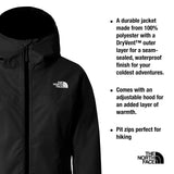 THE NORTH FACE - Chaqueta Fornet para Mujer - TNF BLACK, XL