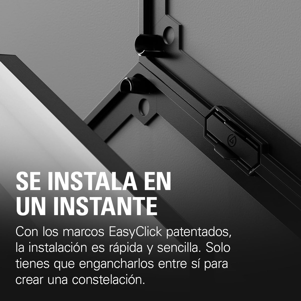 Elgato Wave Panels Starter Set (Blanco) - 6 Paneles de Tratamiento acústico, Espuma de Dos densidades, Marcos EasyClick patentados, diseño Modular, fáciles de Instalar y Quitar