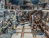 Battle Systems Terreno de Ciencia ficción - Terreno Espacial Modular 3D de 28 mm Juegos de Guerra y Juegos de rol - Modelos de construcción de Varios Niveles Impresos a Todo Color 3D
