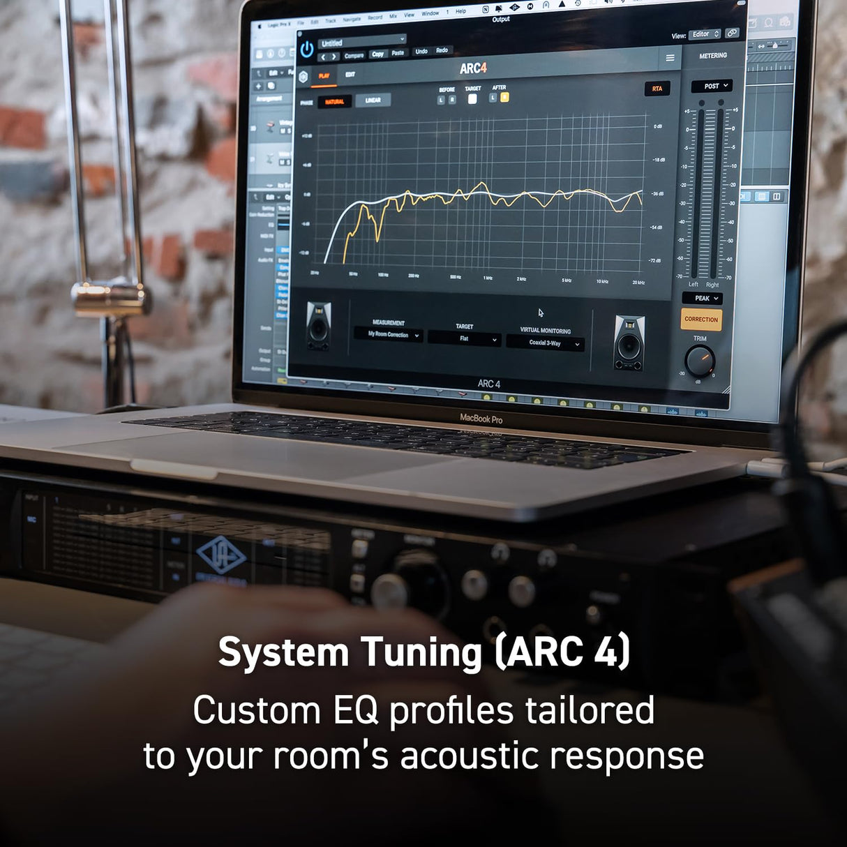 IK Multimedia ARC Studio. Standalone advanced room correction system. Includes hardware processor unit, ARC 4 software and measurement mic