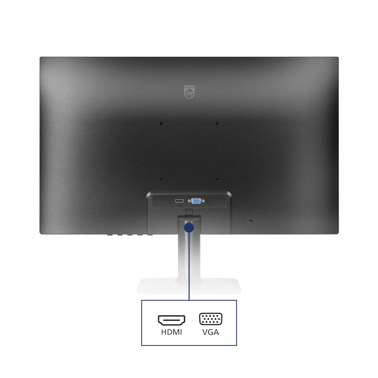 Philips Monitor 27E2N1110 FHD de 27 Pulgadas, 120 Hz, IPS, Adaprice Sync. 1 ms MPRT (1920 x 1080, HDMI 1x 1.4, DP), Negro/Rojo
