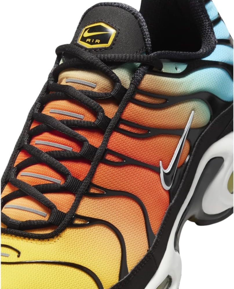 NIKE Air MAX Plus, Sneaker Hombre, Baltic Blue Safety Orange, 42.5 EU