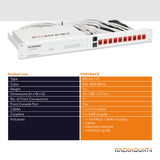 Rackmount.IT |RM-FR-T10| Kit de montaje en rack para FortiGate 60E / 61E
