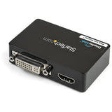 StarTech.com Adaptador Vídeo Externo USB 3.0 a HDMI® y DVI Tarjeta Gráfica Externa Cable Dual Head - 1x HDMI Hembra - 1x DVI - 2048x1152